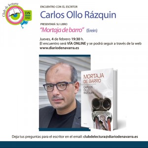 Encuentro del club de lectura virtual con Carlos Ollo Razquin