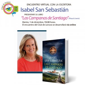Encuentro del club de lectura virtual con Isabel San Sebastian