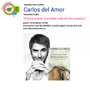 Encuentro del club de lectura virtual con Carlos del Amor