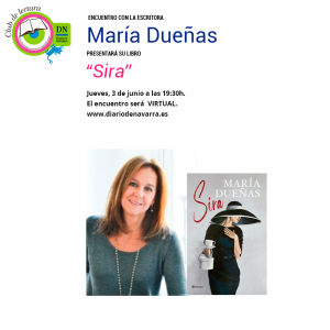Club de Lectura Virtual con María Dueñas