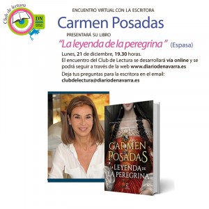 Encuentro del club de lectura virtual con Carmen Posadas
